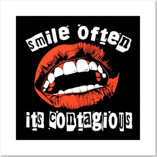 Smile often Posters and Art